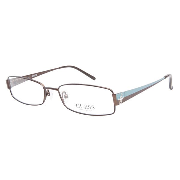 Guess GU1581 Brown Teal Prescription Eyeglasses Guess Prescription Glasses