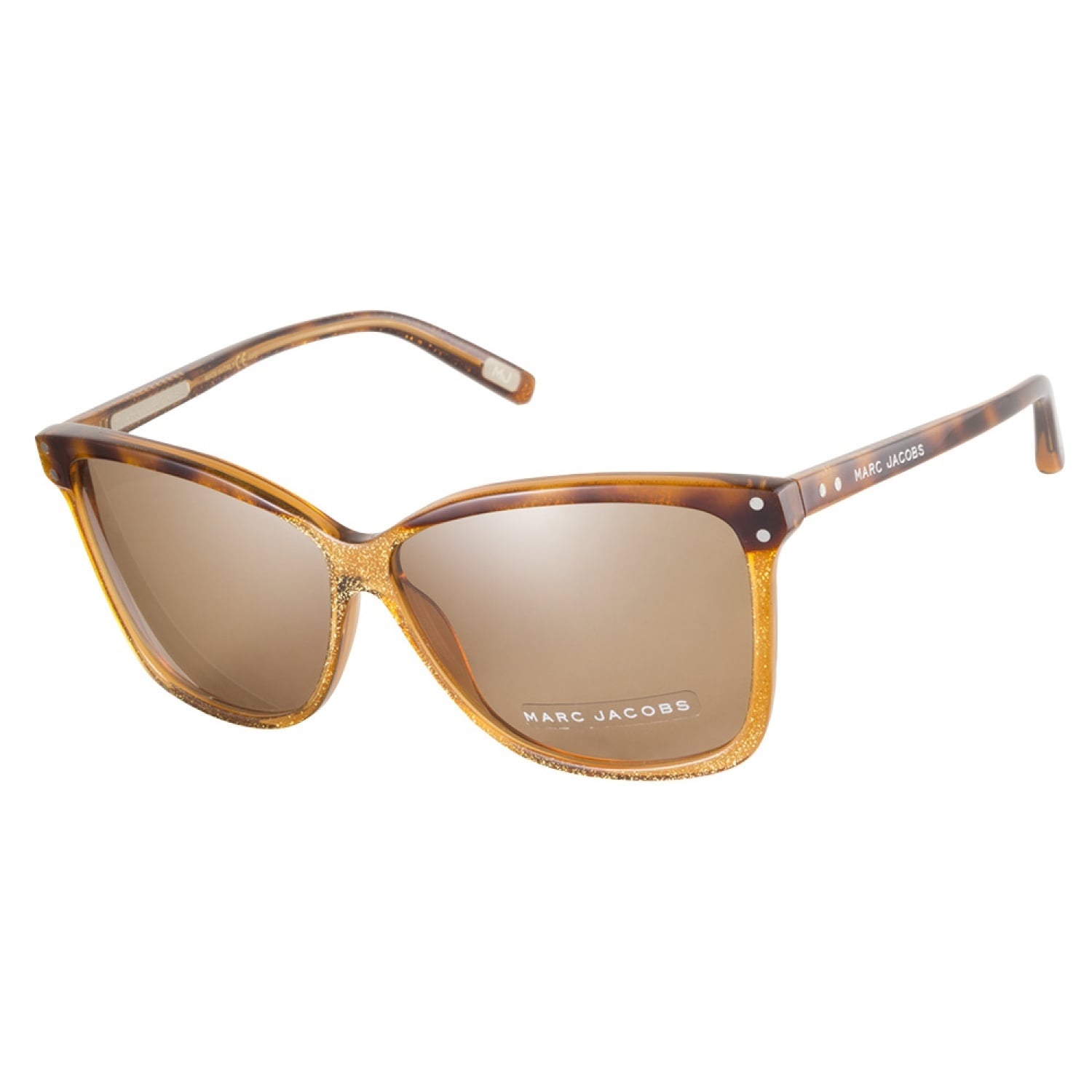 Marc Jacobs Mj345s 43w 5v Havana Glitter 60 Sunglasses