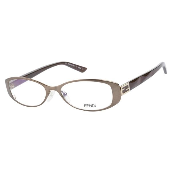 Fendi F899 209 Matte Brown Prescription Eyeglasses Fendi Prescription Glasses