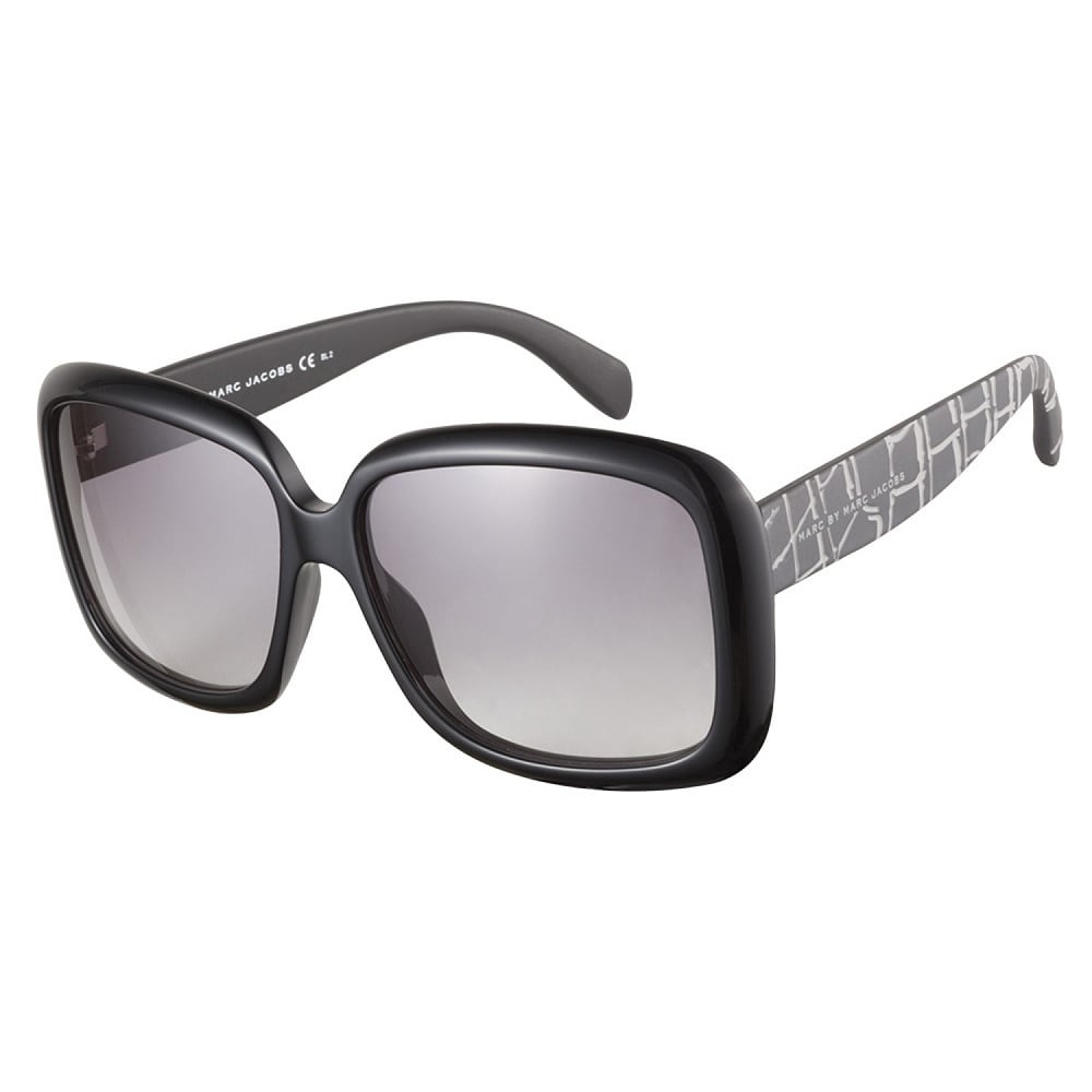 Marc By Marc Jacobs Mmj332s Ya8 Vk Black Grey Crocodile 58 Sunglasses