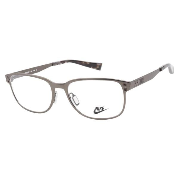 Nike 8204 068 Dark Gunmetal Grey Tortoise Prescription Eyeglasses Nike Prescription Glasses