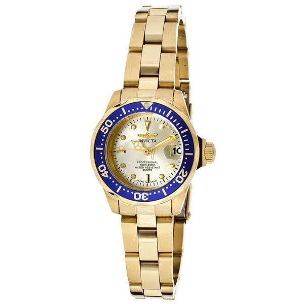 Shop Invicta Women's 'Pro Diver' Stainless Steel Watch - Free Shipping ...