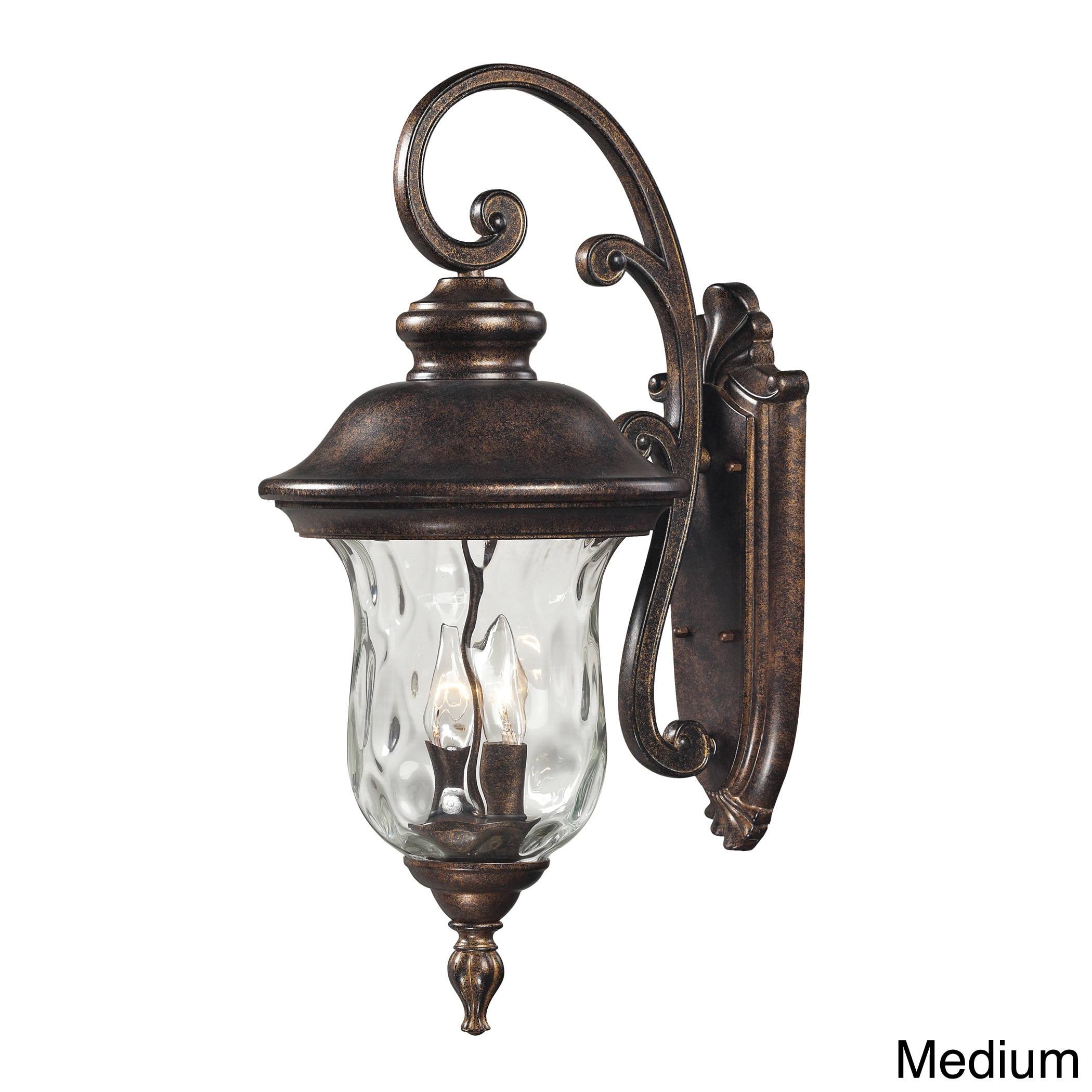 Lafayette Regal Bronze 1 light Outdoor Sconce