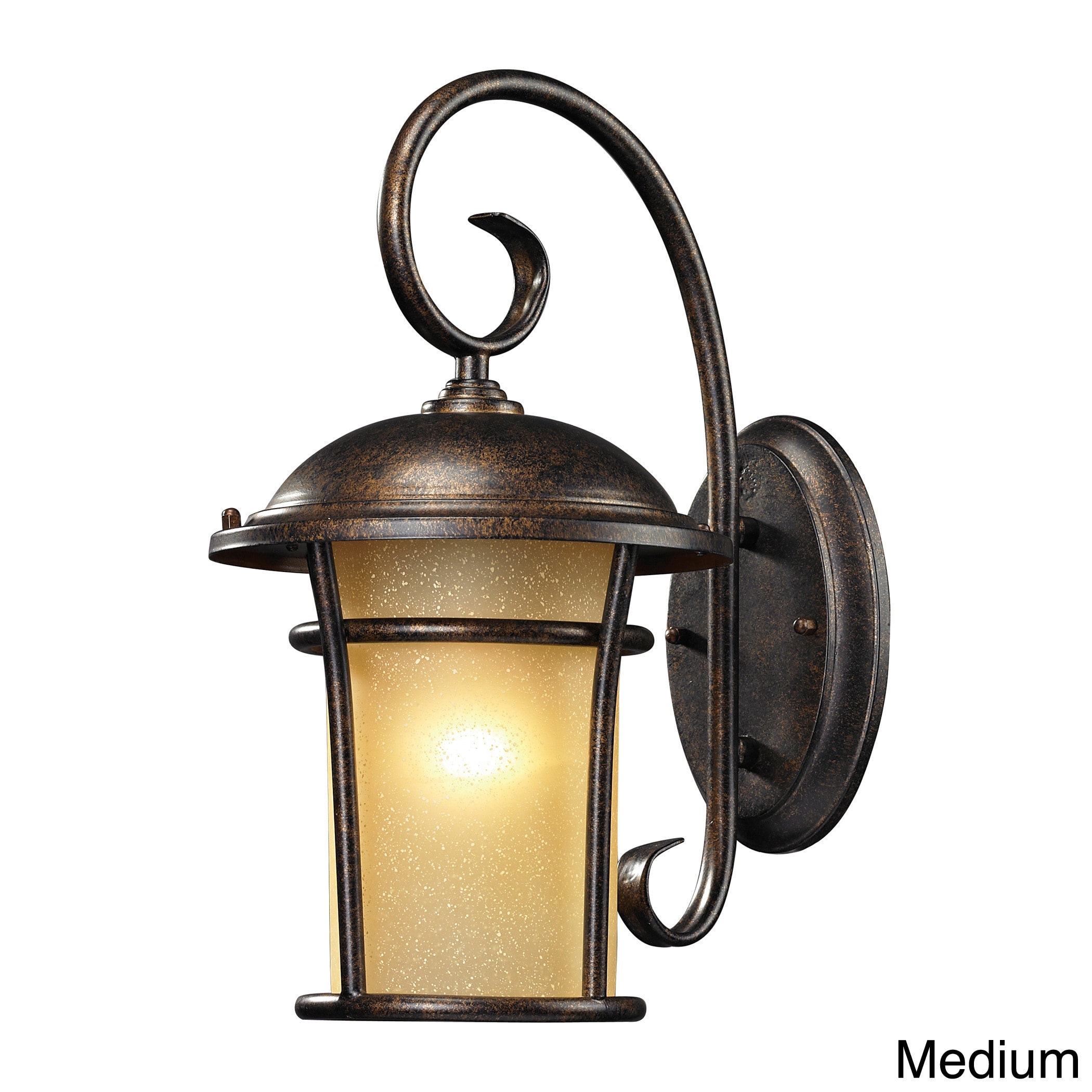 Bolla Vista Regal Bronze 1 light Outdoor Sconce