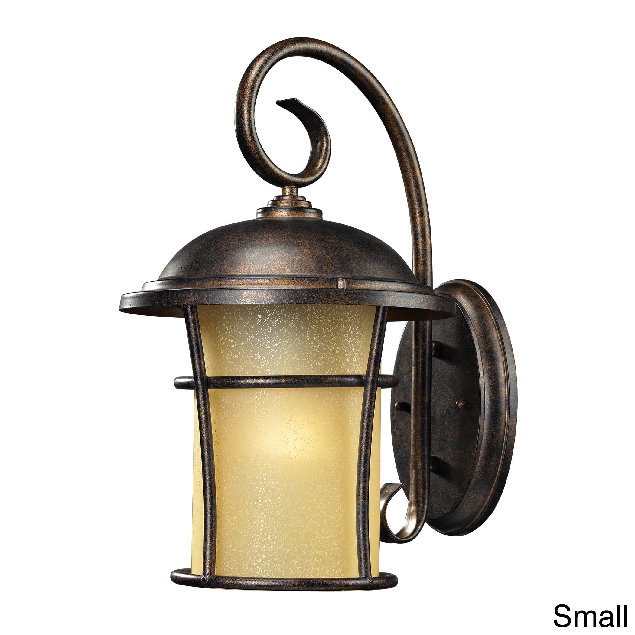 Bolla Vista Regal Bronze 1 light Outdoor Sconce