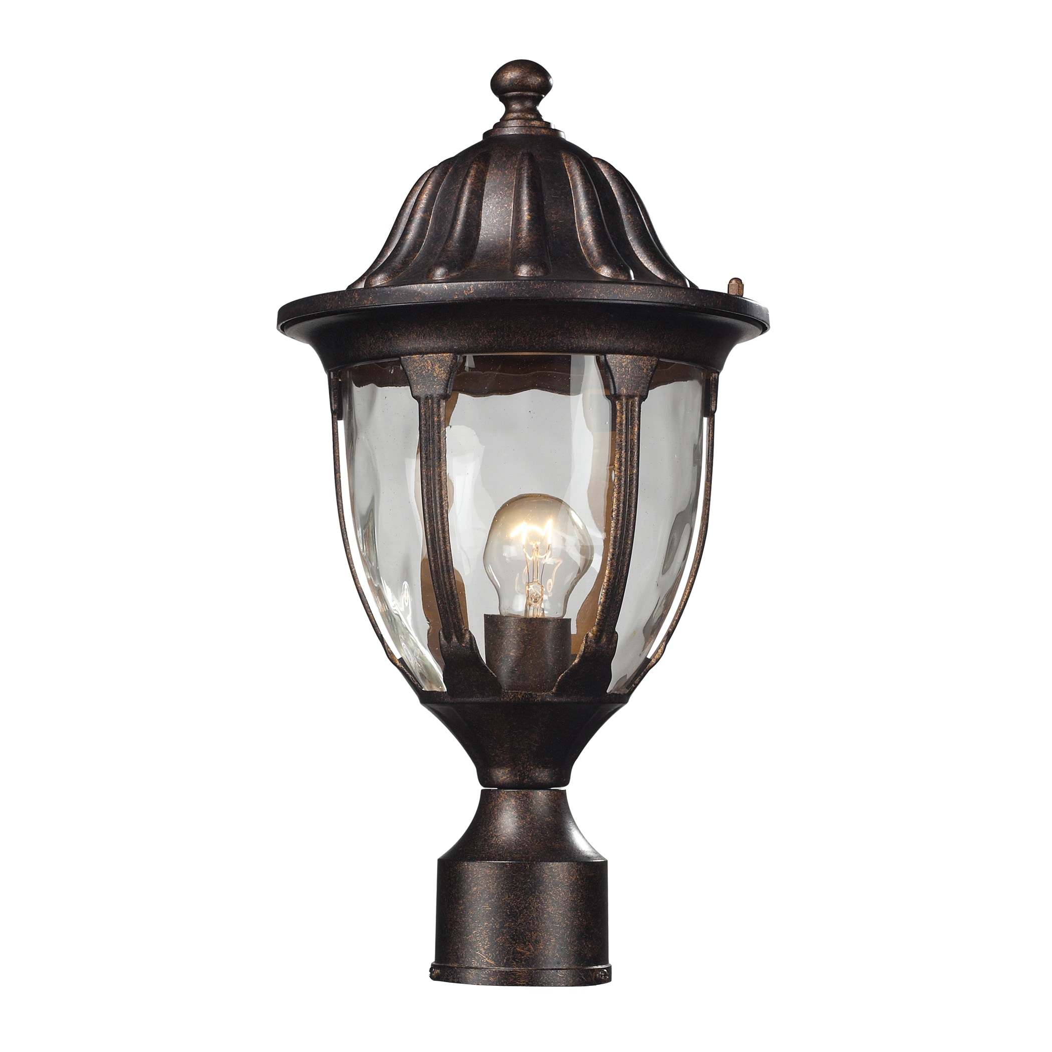 Glendale 1 light Regal Bronze Post Mount