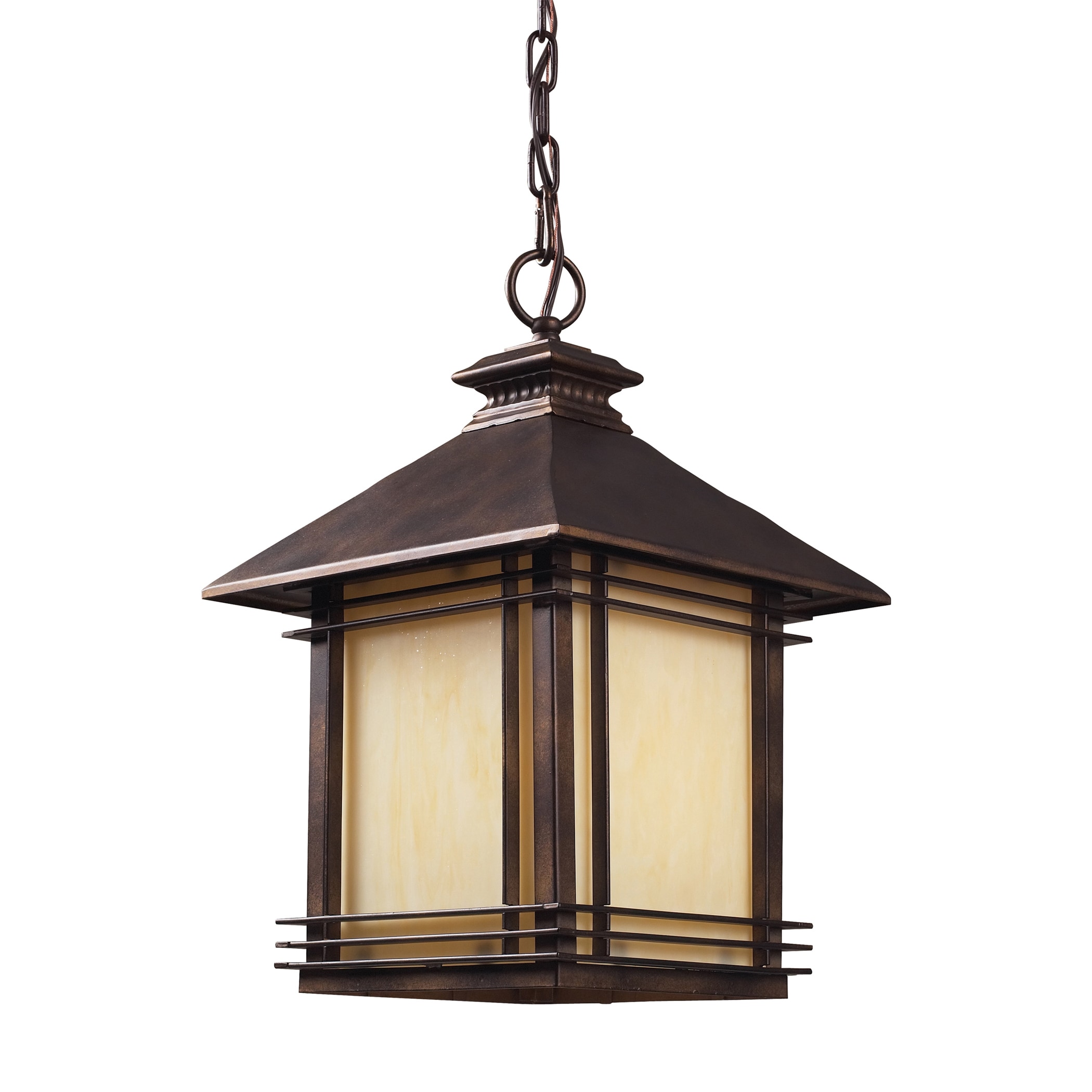 1 light Hazelnut Bronze Outdoor Pendant