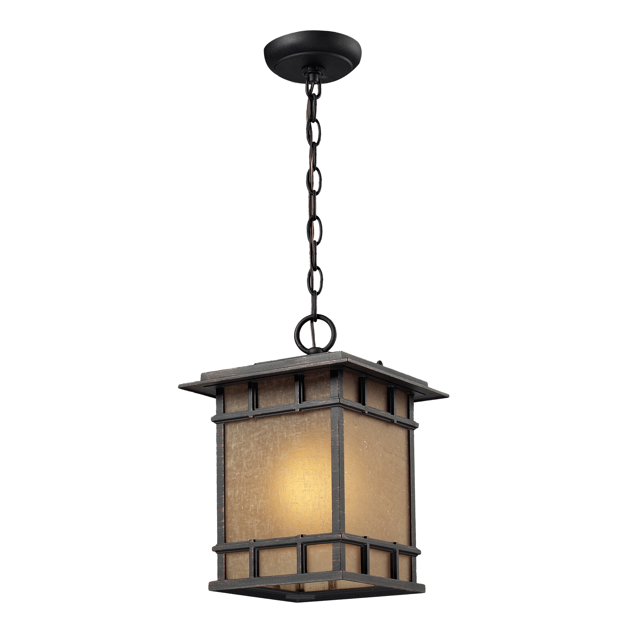 Newlton Weathered Charcoal 1 light Outdoor Pendant