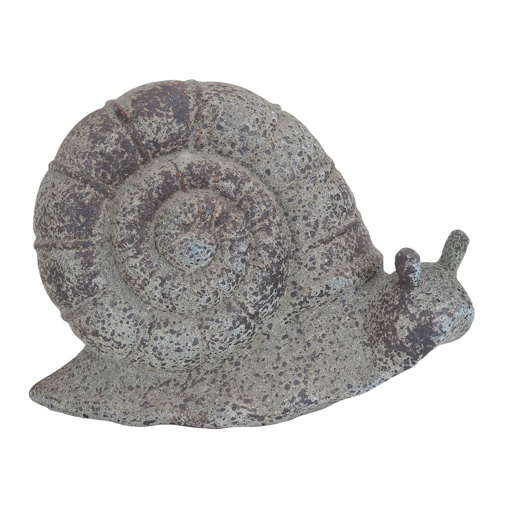 Ceramic Snail Garden Decor