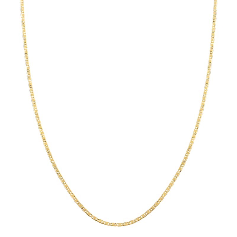 Fremada 10k Yellow Gold 1.2-mm Valentino Chain (16 - 24 inch) - 16 Inch - 16 Inch