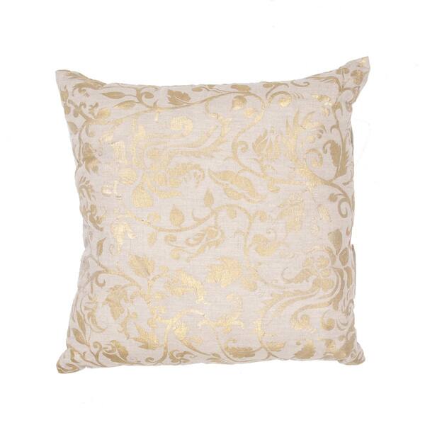 Handmade Linen 20x20inch Throw Pillow Overstock 8640531