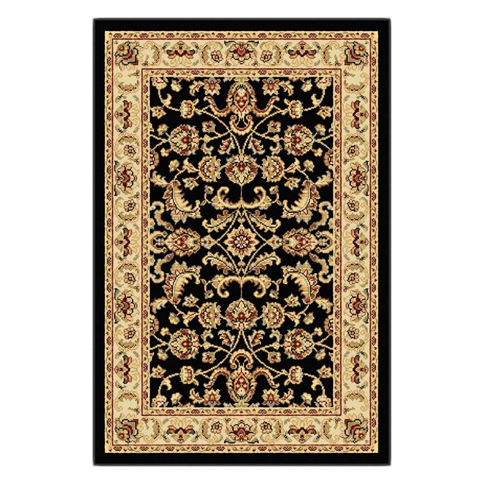 Centennial 107553 Black Traditional Area Rug (2 X 3)