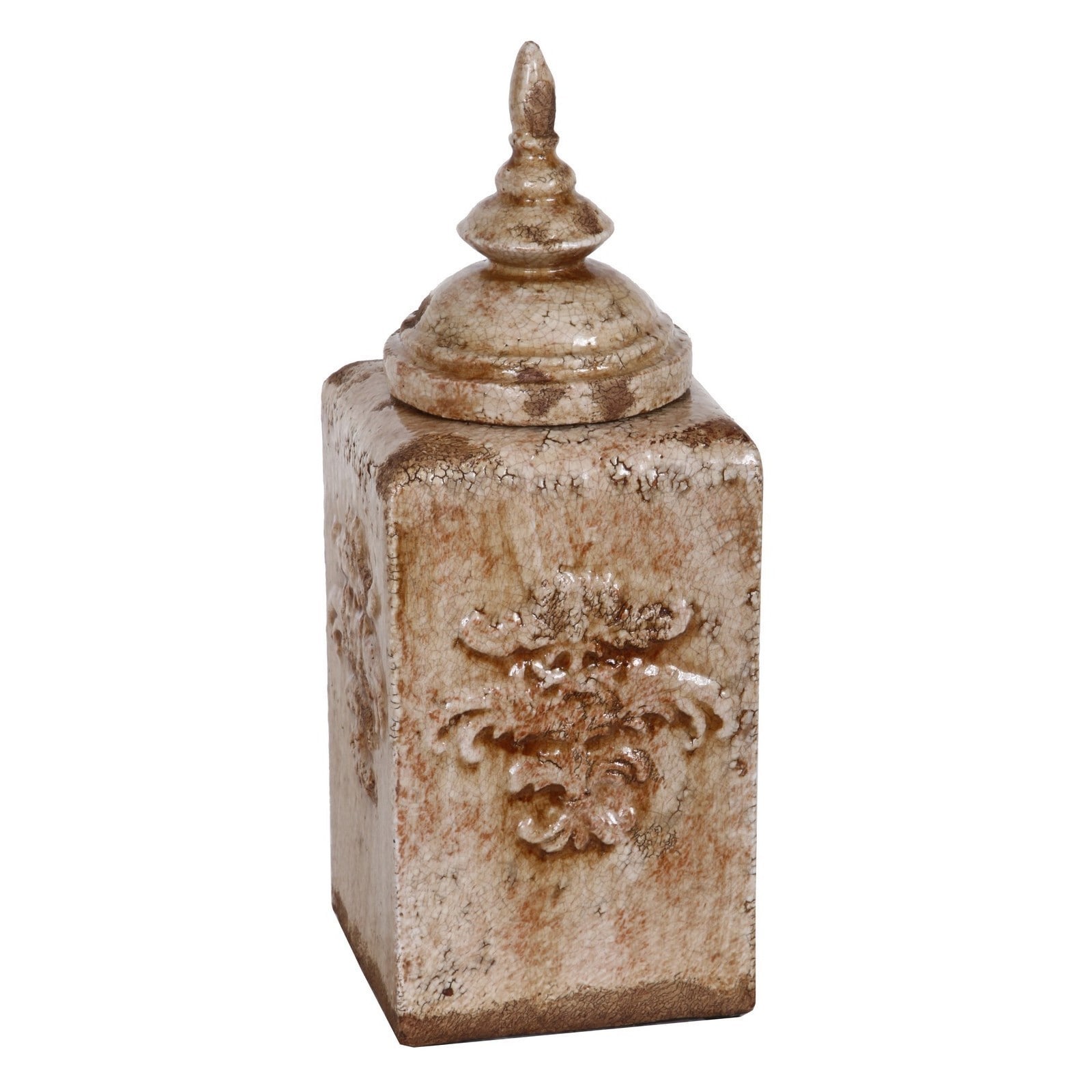 Privilege Medium Brown Ceramic Urn