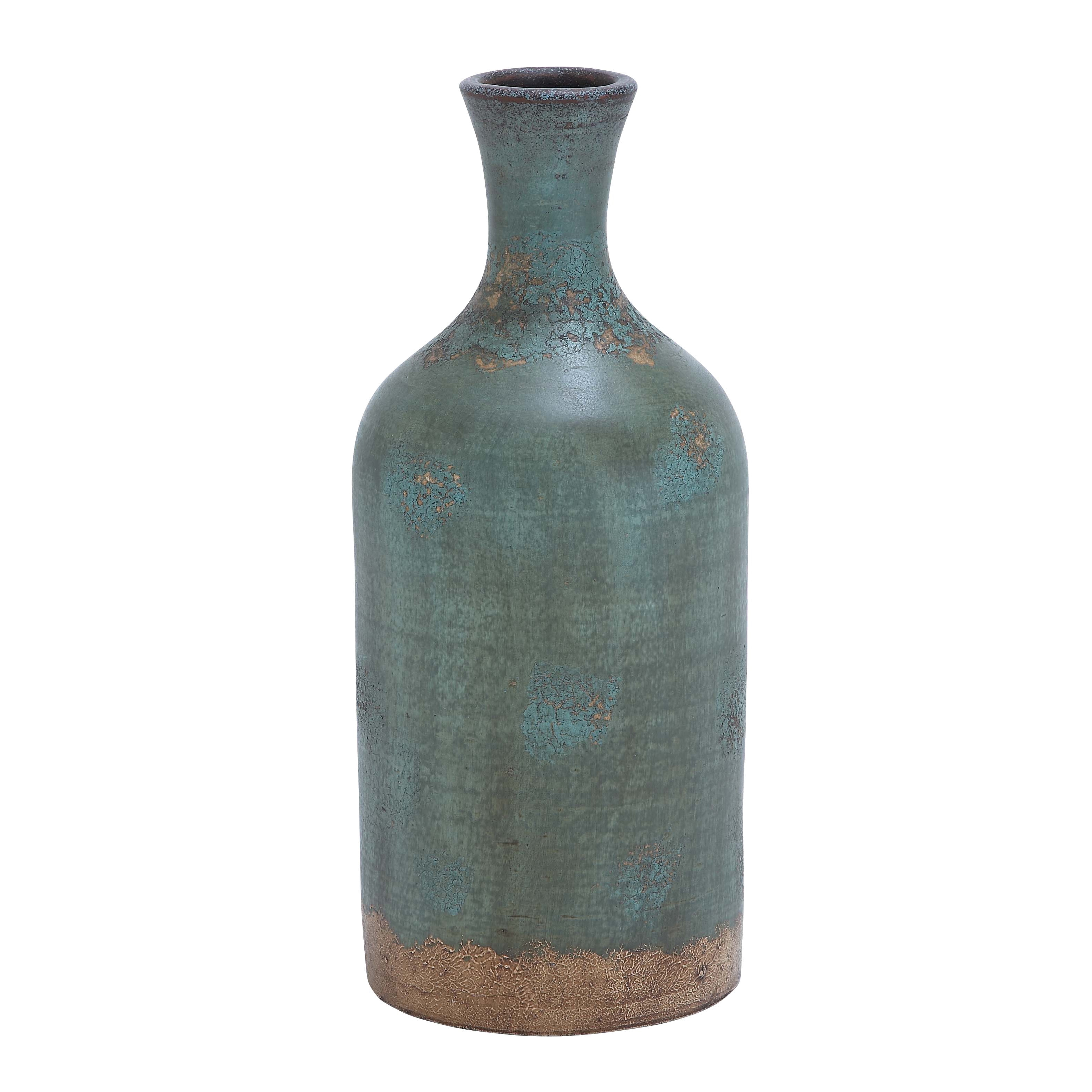 Decorative Terracotta Bottle Vase