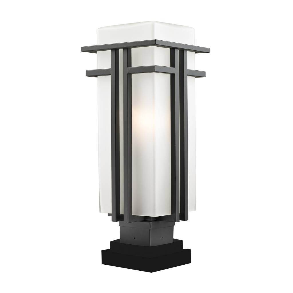 Avery Home Lighting Art-Deco Outdoor Pier Mount Light