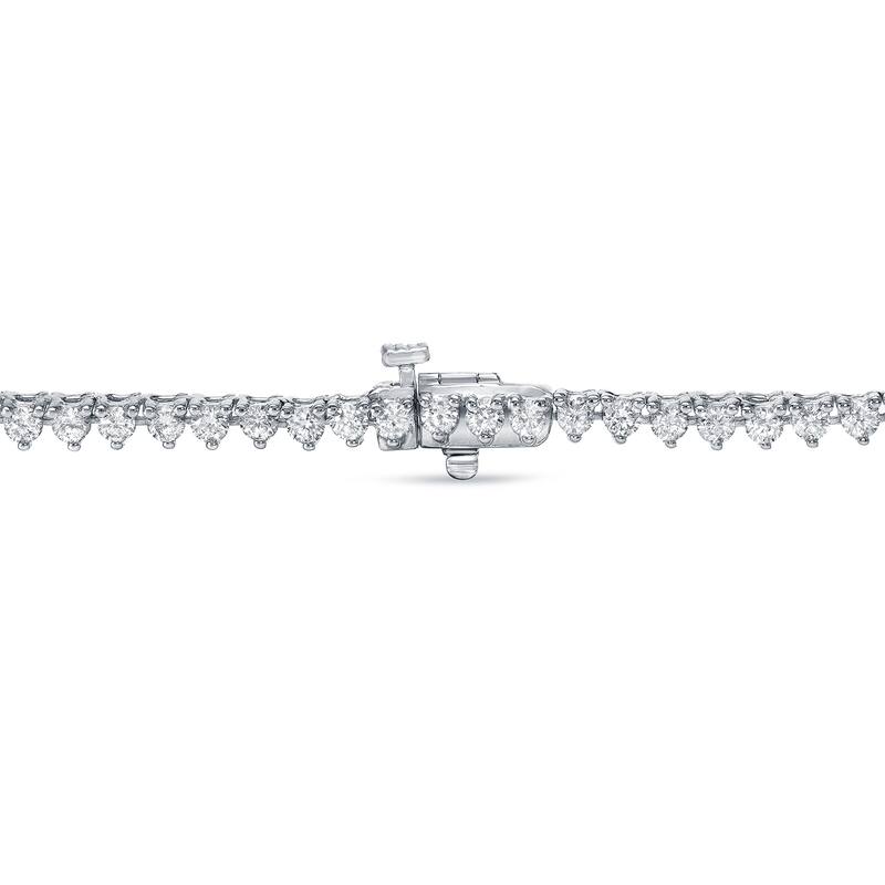 Auriya 14k Gold 16ctw Diamond Riviera Tennis Necklace (H-I, SI1-SI2)