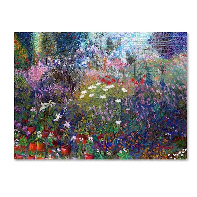 Manor Shadian 'Garden In Maui II' Canvas Art - Multi