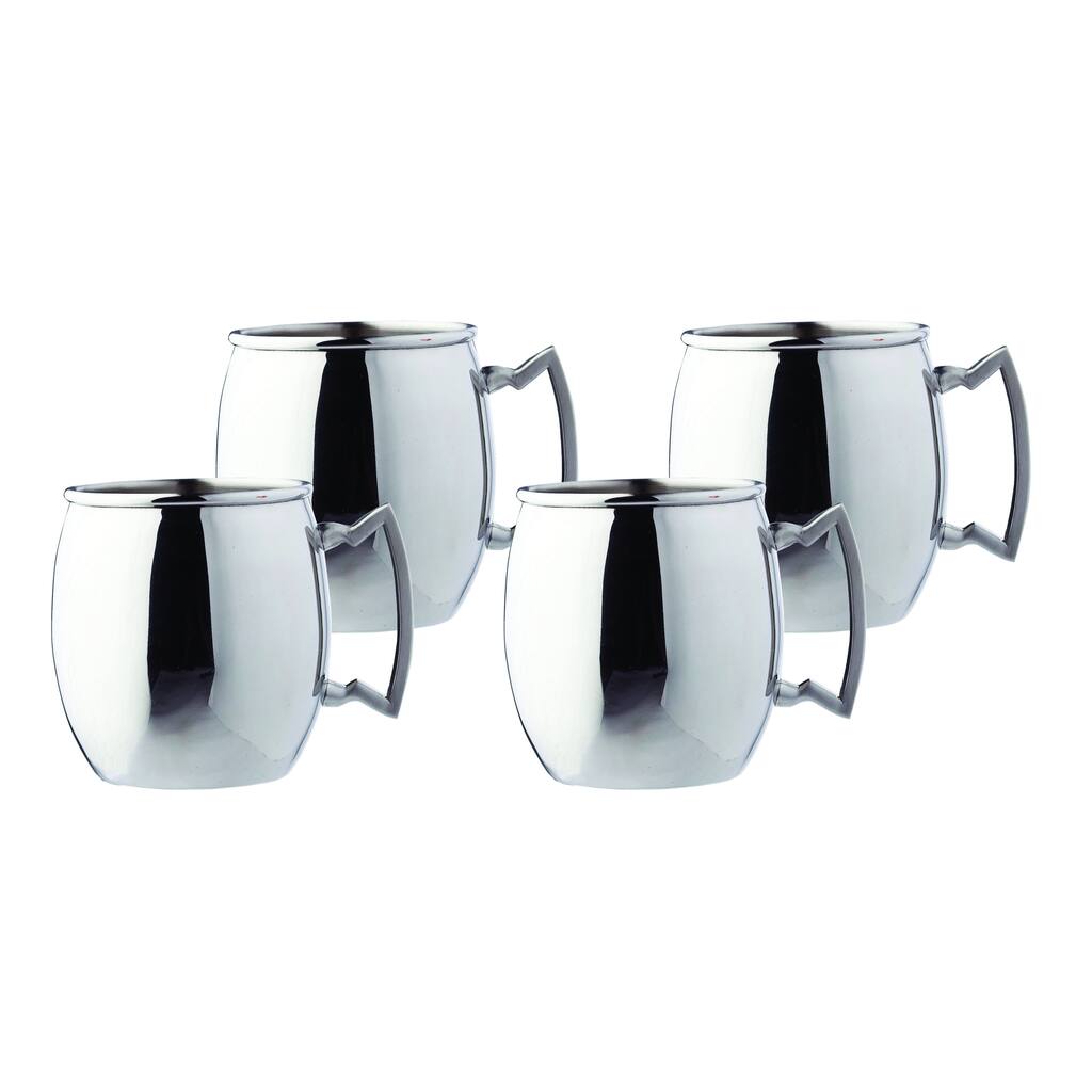 Steelii' Stainless Steel 16-ounce Moscow Mule Mug (Set of 4)