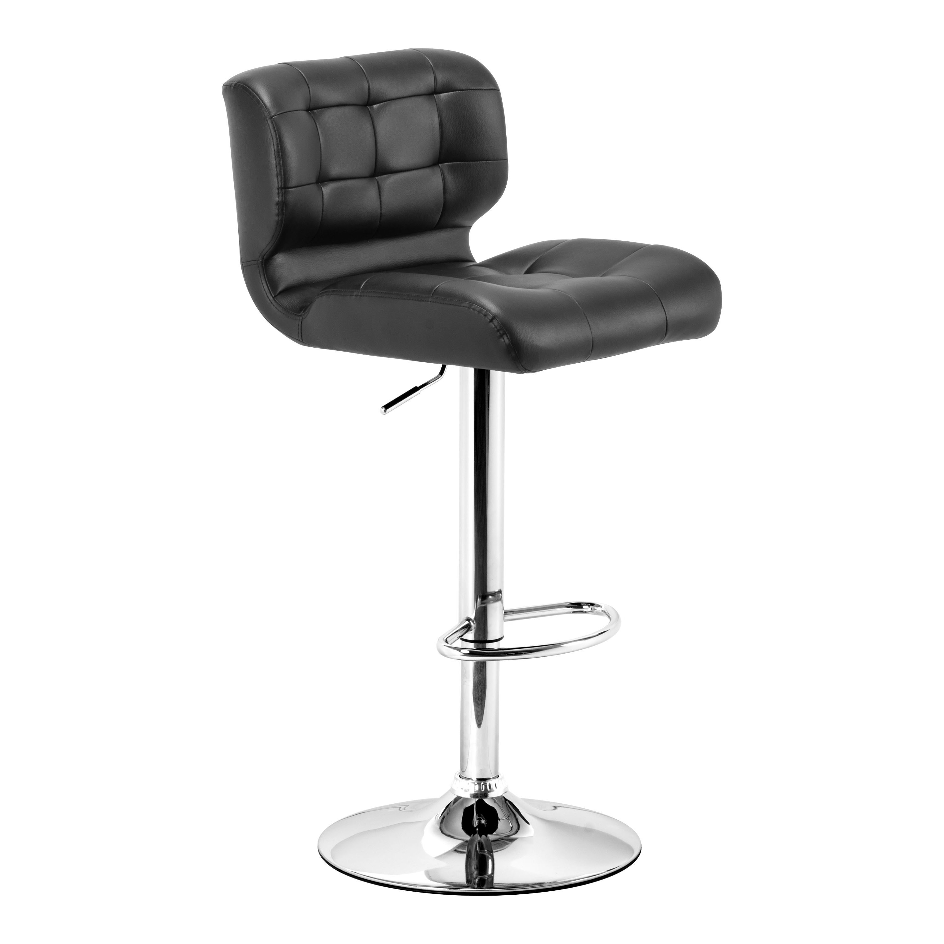 Formula Black Bar Stool