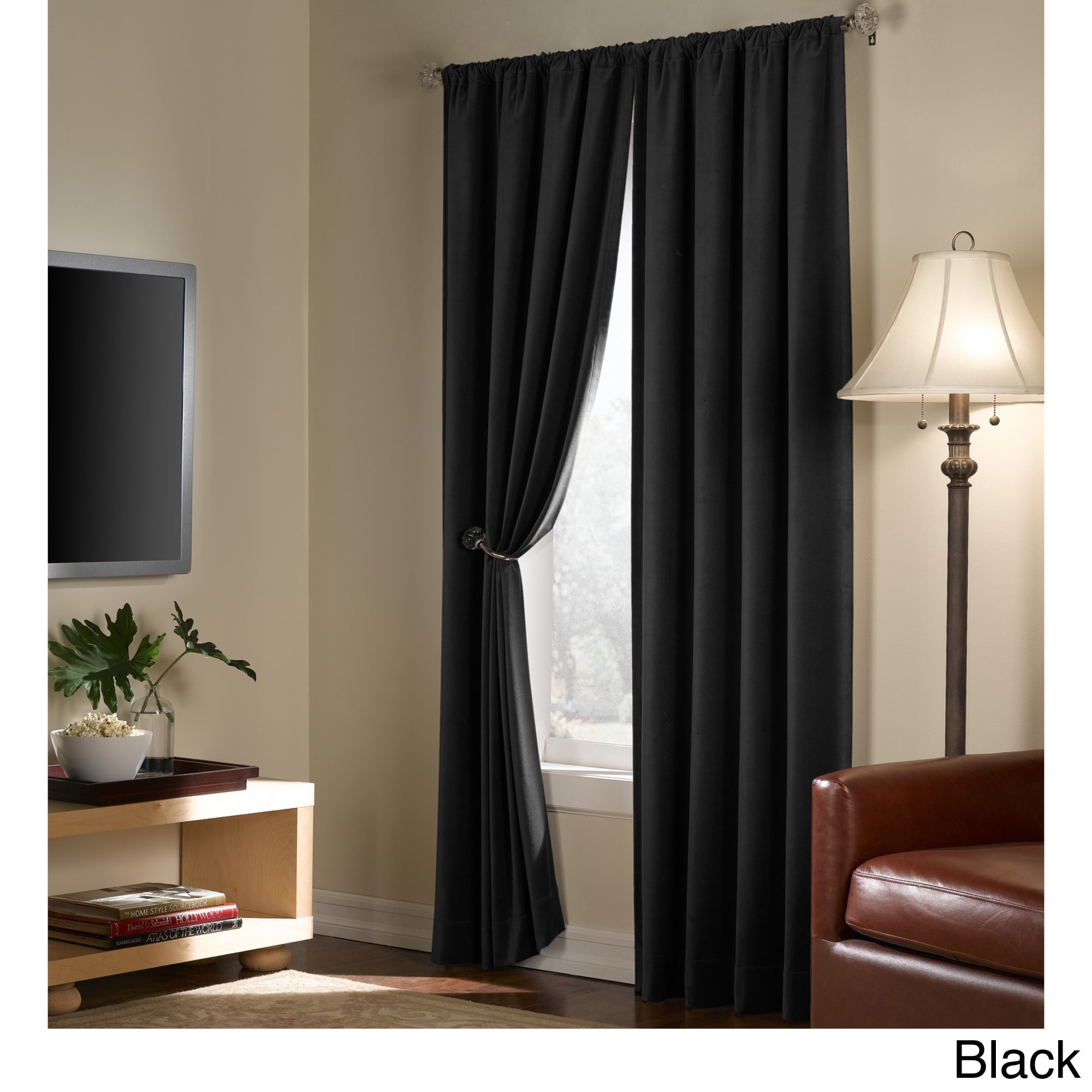 Serenity Blackout 84 Inch Curtain Panel Pair