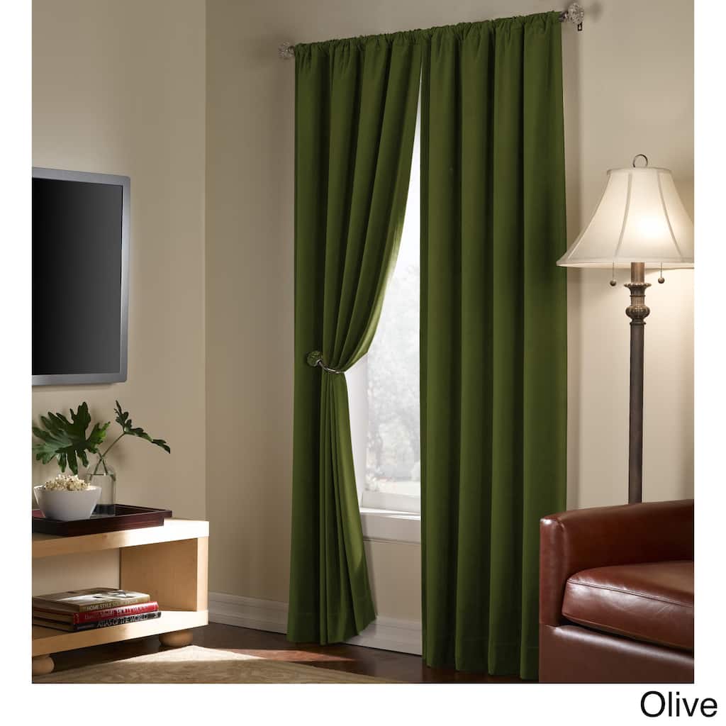 Serenity Blackout 84 inch Curtain Panel Pair - 40 x 84 - 40 x 84