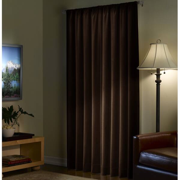 Shop Serenity Blackout 84 Inch Curtain Panel Pair 40 X 84 Free