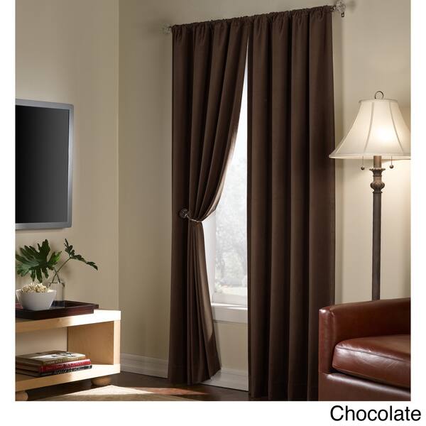 Shop Serenity Blackout 84 Inch Curtain Panel Pair 40 X 84 Free