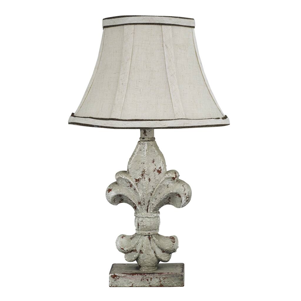 Somette Fleur De Lis Accent Lamp