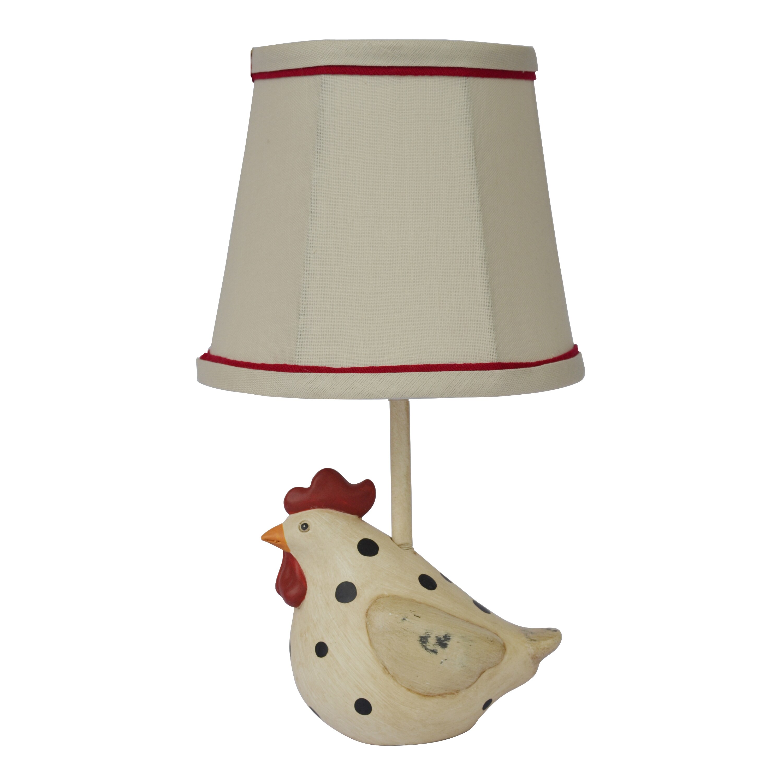 polka dot table lamp