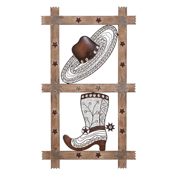 Shop Wrought Metal Western Wall Decor - Free Shipping ...