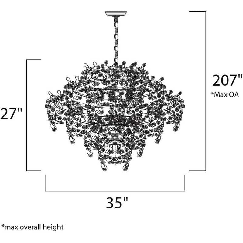 Comet 13-Light Pendant