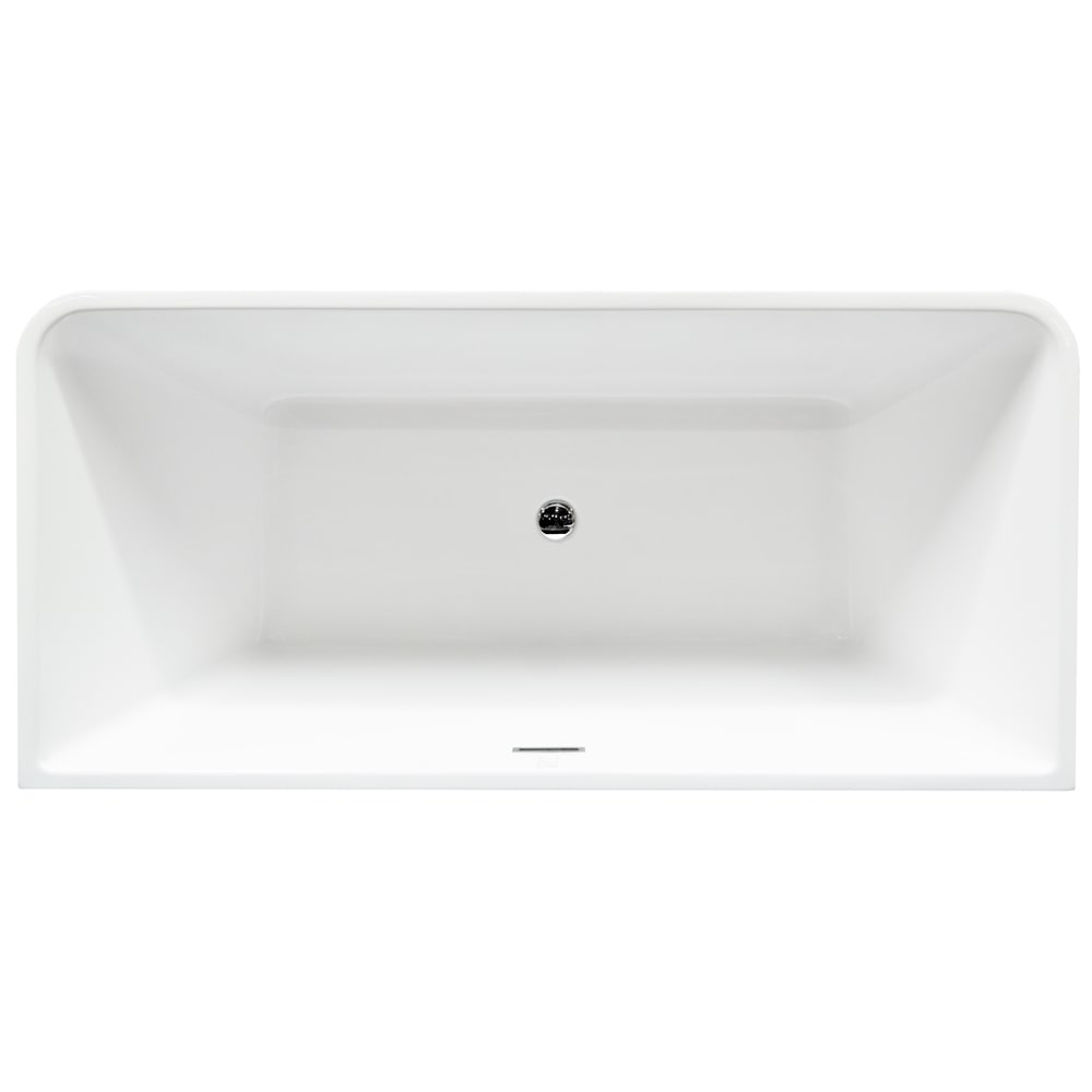 Virtu Usa Vtu 3367 67 inch Serenity Free Standing Soaking Tub