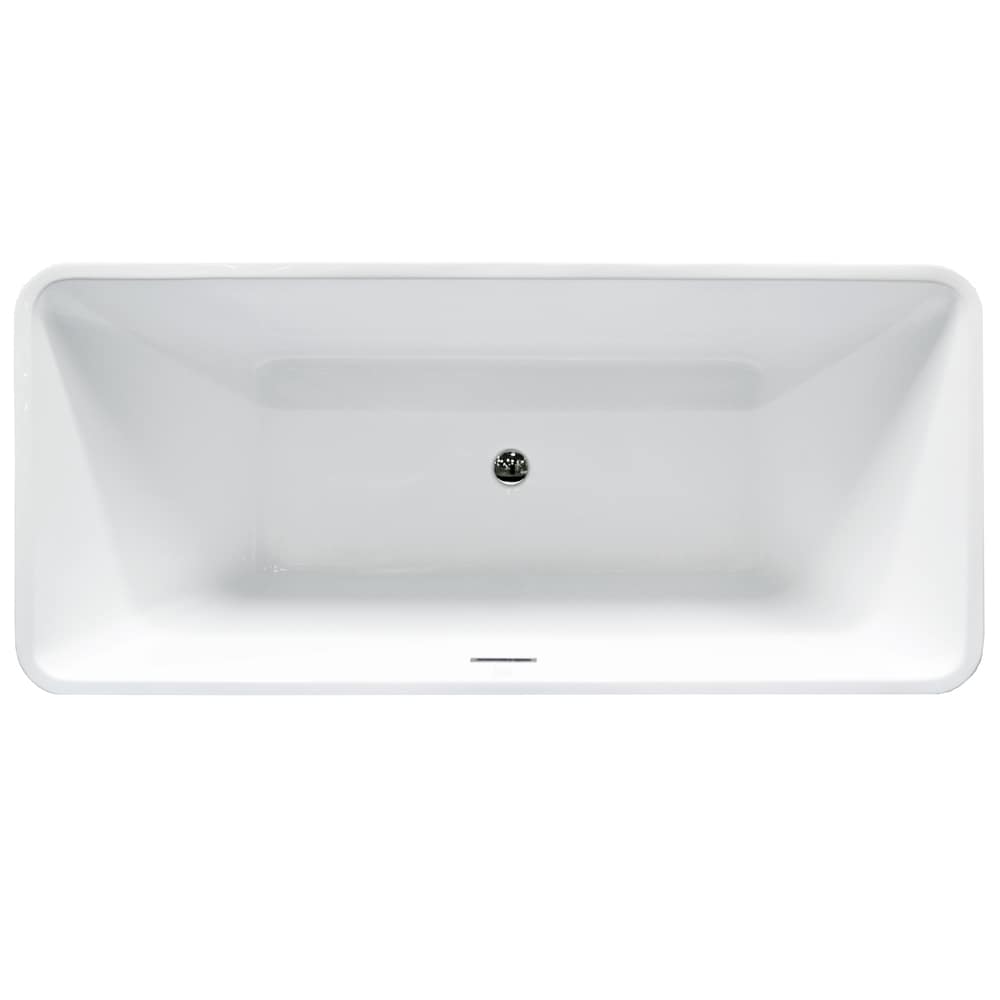 Virtu Usa Vtu 3467 67 inch Serenity Free Standing Soaking Tub