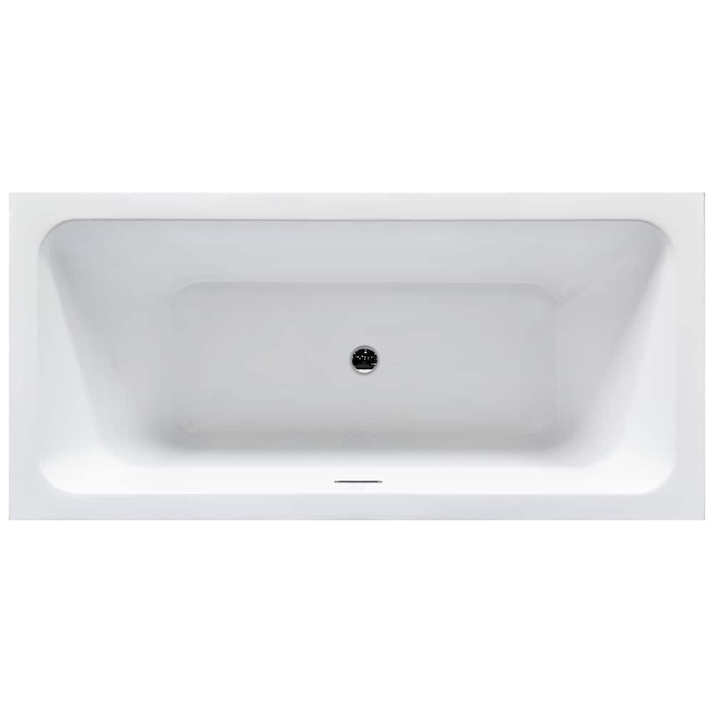 Virtu Usa Vtu 3567 67 inch Serenity Free Standing Soaking Tub