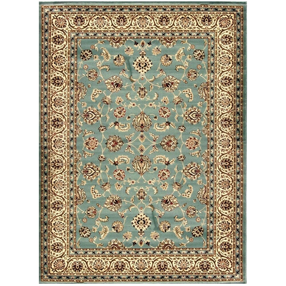 Ariana Palace Light Blue Area Rug (67 X 96)