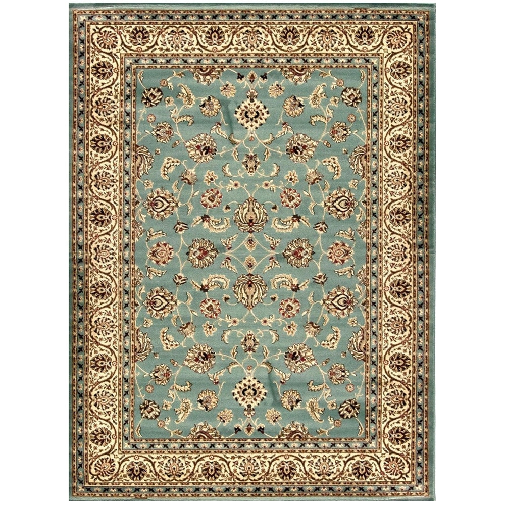 Ariana Palace Light Blue Area Rug (67 X 96)