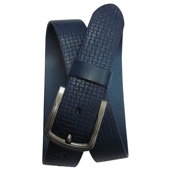 Amerileather Mens Woven Pattern Belt