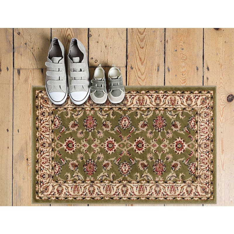 Well Woven Ariana Palace Green Mat Accent Rug - 2'3" x 3'11"