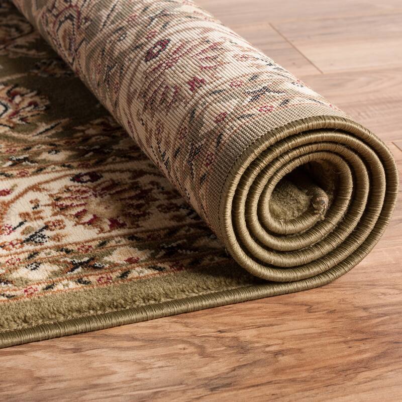 Well Woven Ariana Palace Green Mat Accent Rug - 2'3" x 3'11"