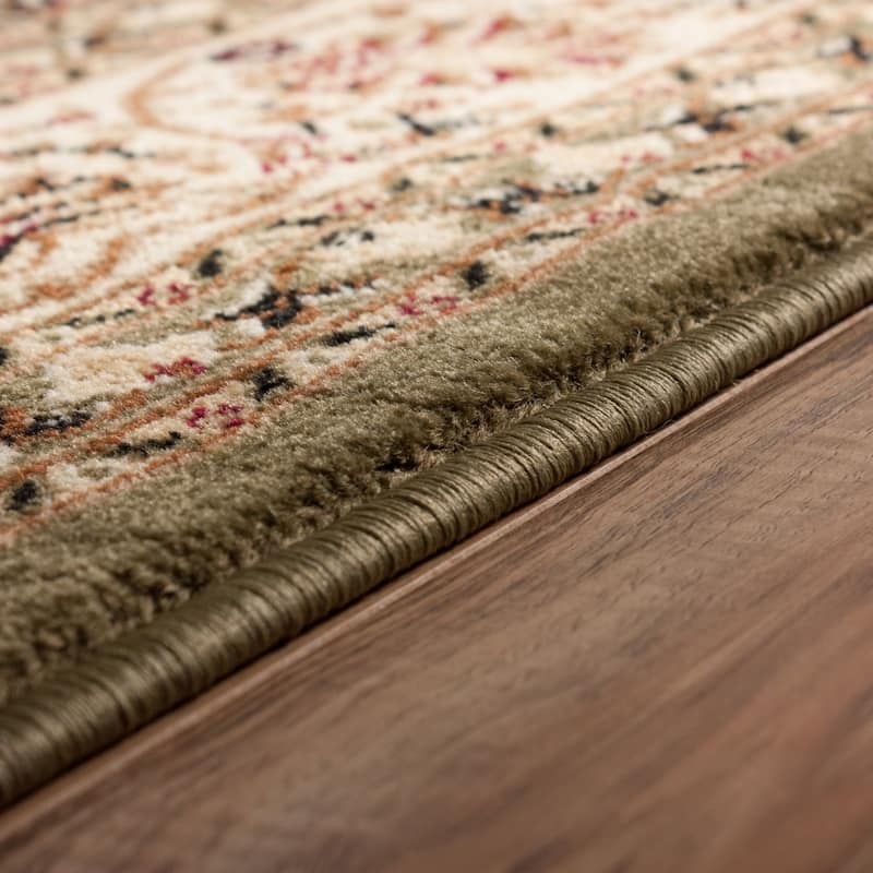 Well Woven Ariana Palace Green Mat Accent Rug - 2'3" x 3'11"