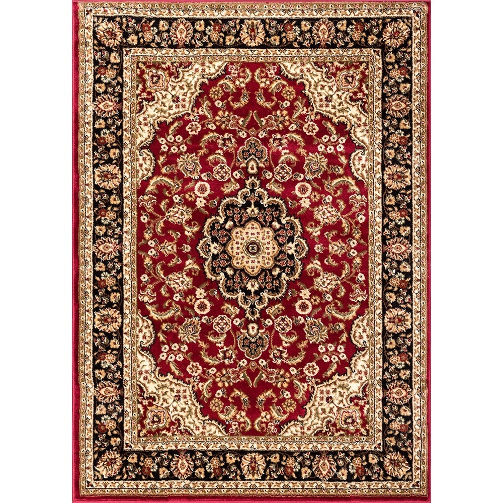 Medallion Traditional Red Rug (23 X 311)
