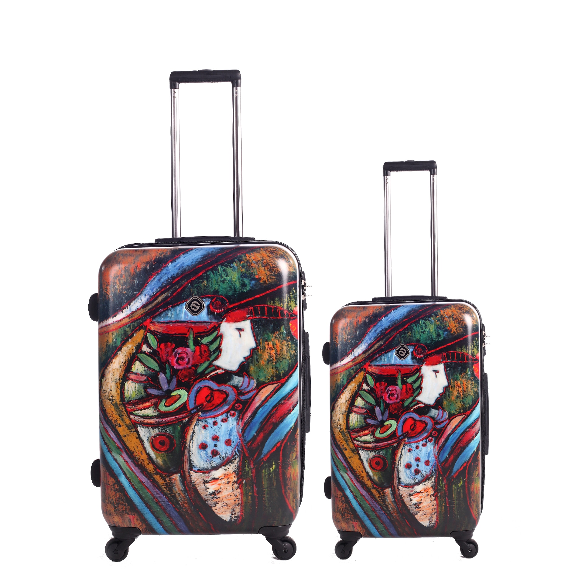 Neocover Lady Harvest 2 piece Hardside Spinner Luggage Set