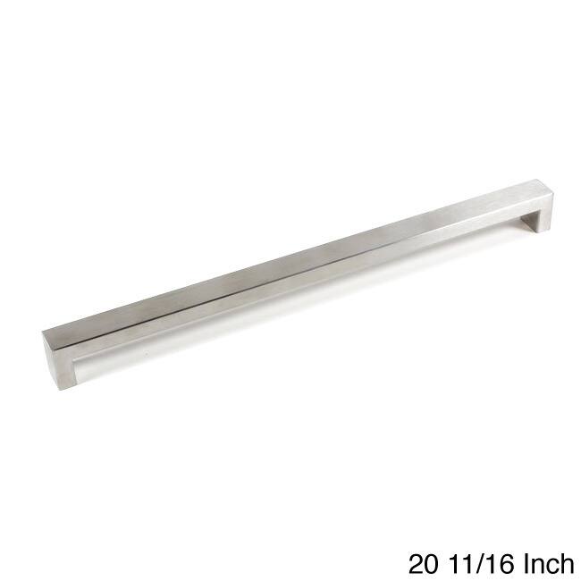 Contemporary Stainless Steel Bold Design Cabinet Bar Pull Handle (Set of 15)