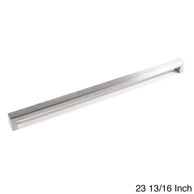 Contemporary Stainless Steel Bold Design Cabinet Bar Pull Handle (Set of 15) - 23