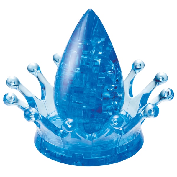 Bepuzzled Water Crown 42 piece 3D Crystal Puzzle Bepuzzled Puzzles