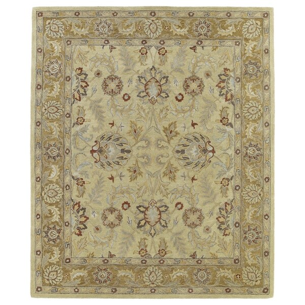 Hand-Tufted Joaquin Camel Agra Wool Rug - 9' x 12'