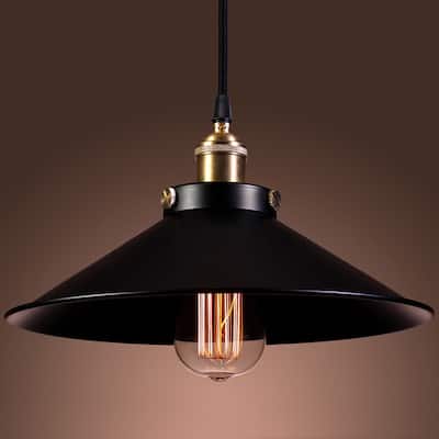 Kim Adjustable Height 1-light Edison Lamp