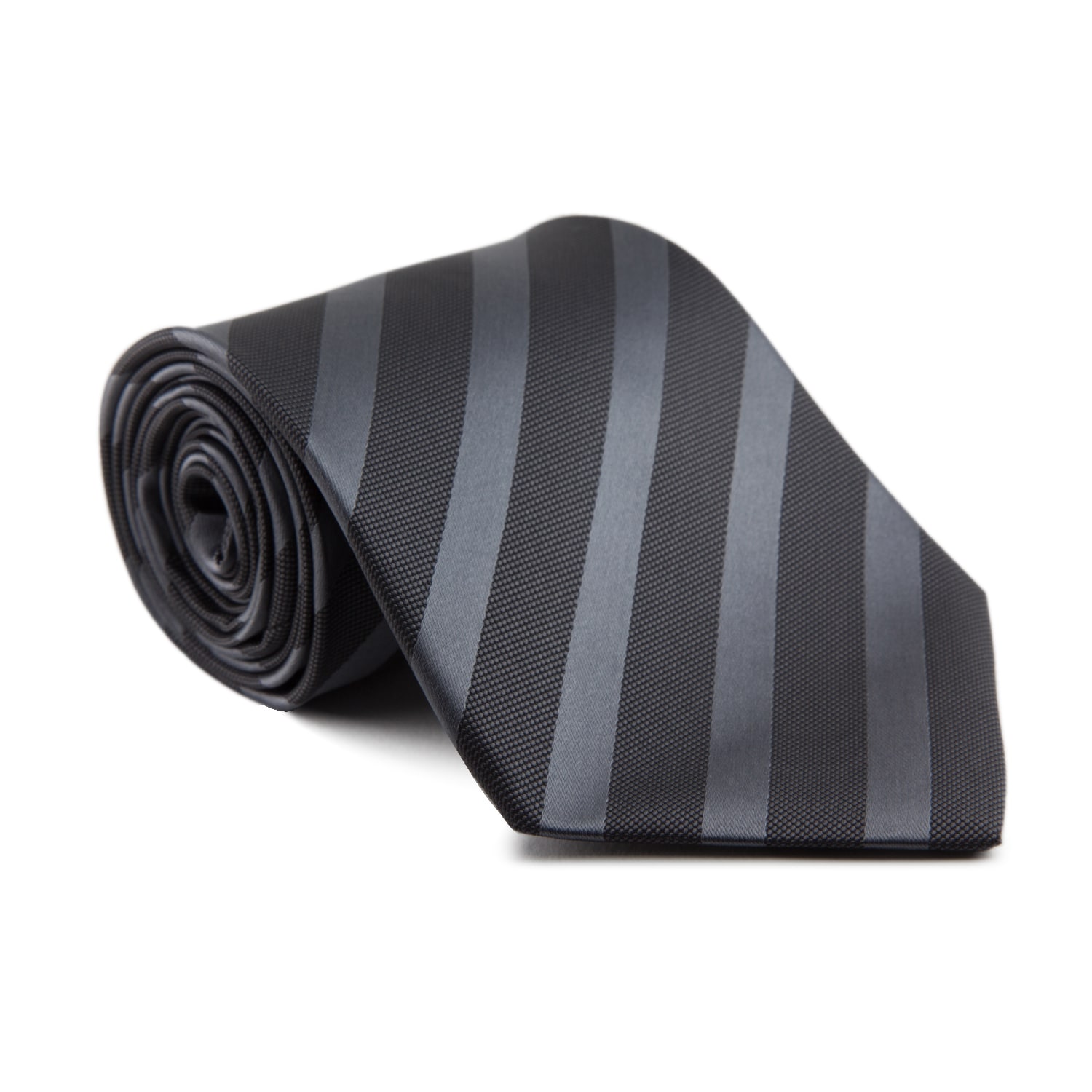 Platinum Ties Mens Peruvian Black Necktie