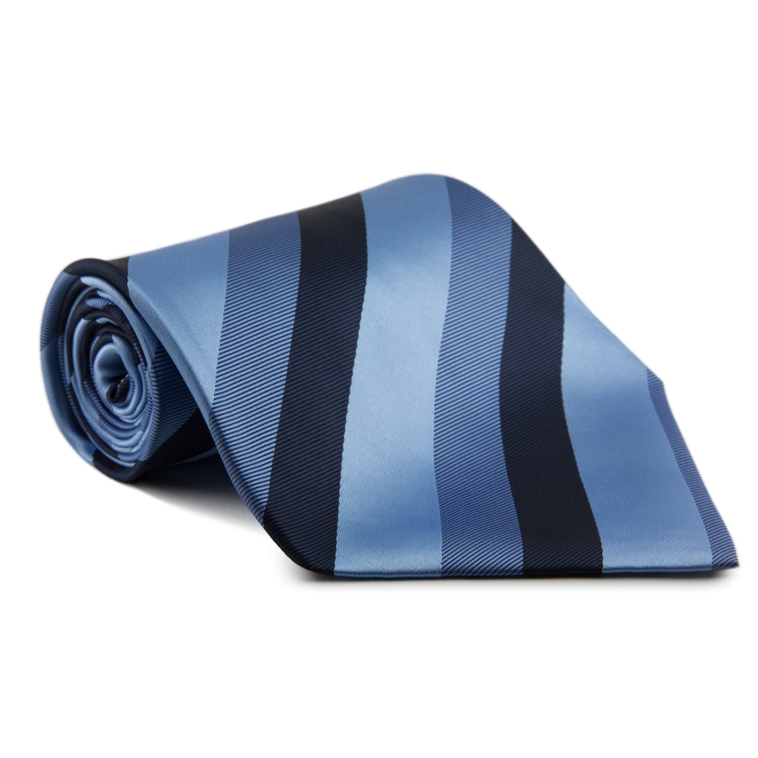 Phatties Mens Blue Steel 5 inch Wide Necktie