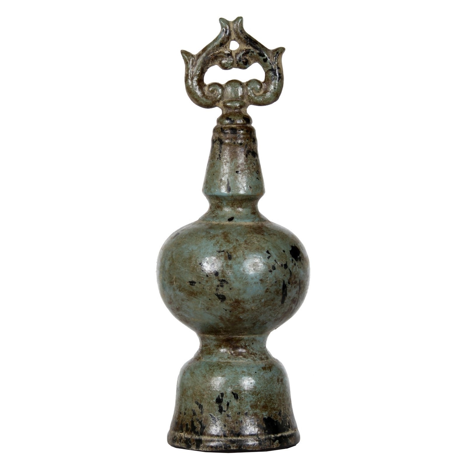 Privilege Blue Wash Ceramic Finial